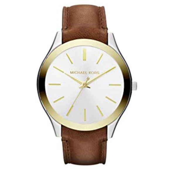 Michael Kors Accessories - Michael Kors Slim Runway Silver Dial Ladies Watch